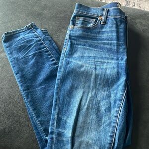 Madewell high riser skinny